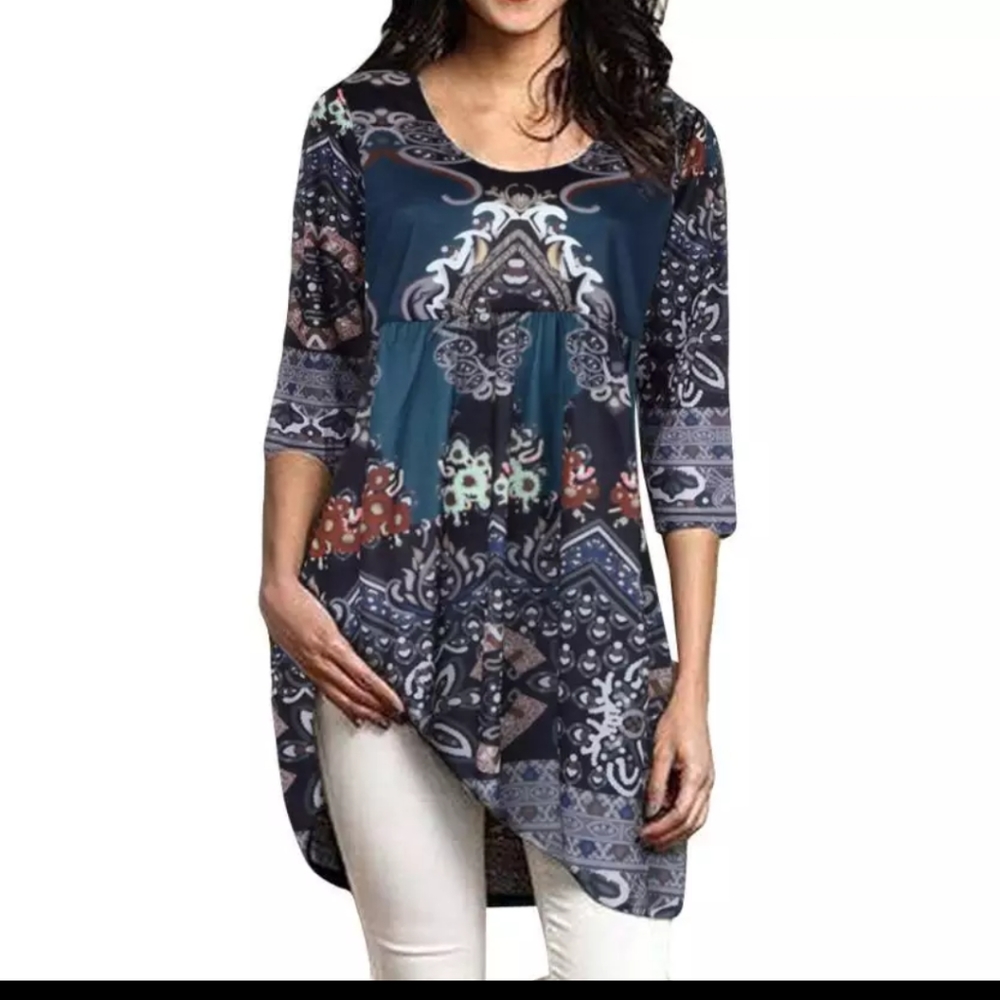 Dress tunics Teal